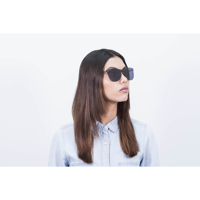 GAFAS DE SOL SUNPERS SAN FRANCISCO FLAT METAL de color Negro