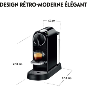 Nespresso DELONGHI Citiz noir