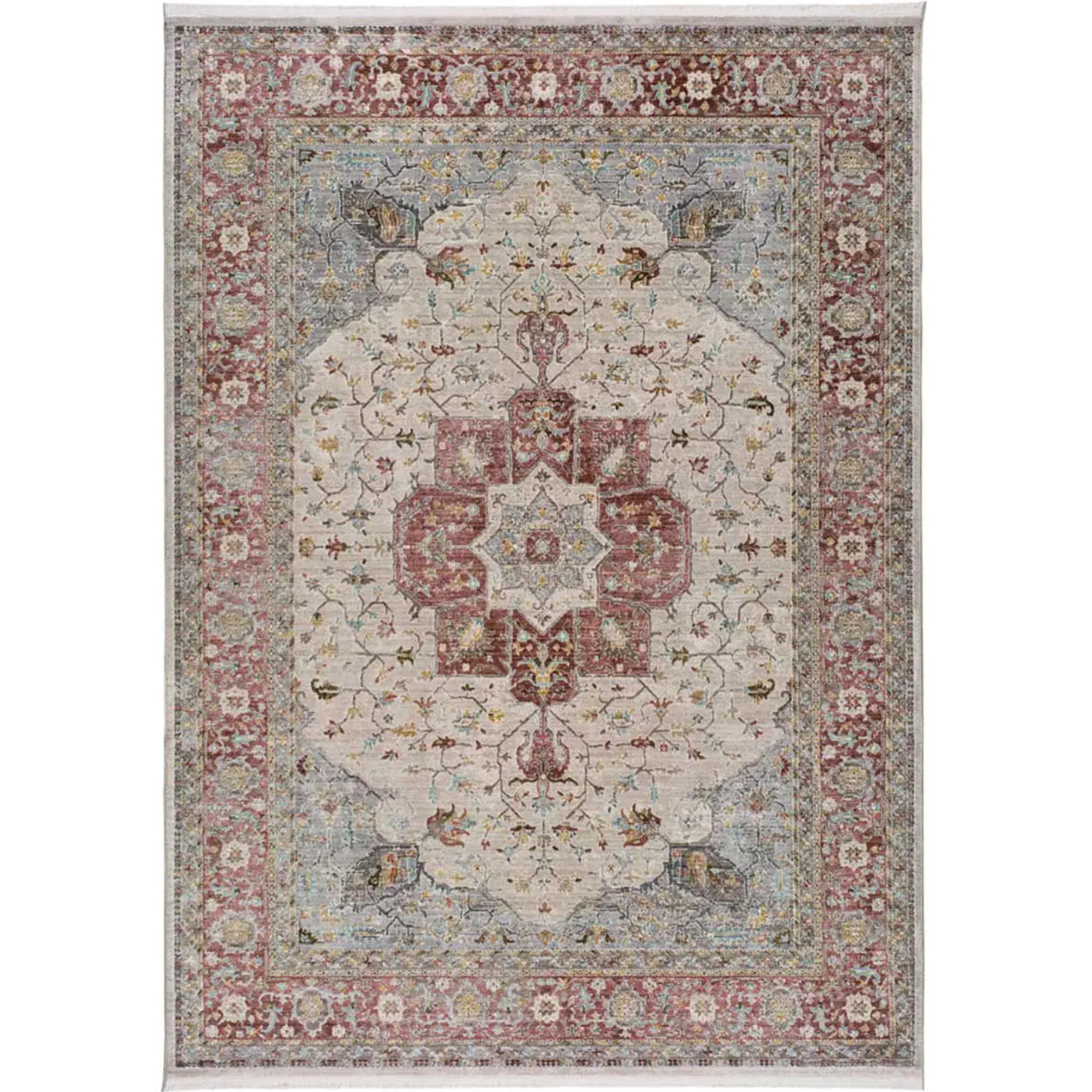 TABRIZ Alfombra vintage de pelo corto caldera, varias medidas disponibles.