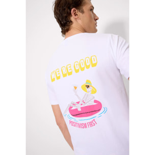 T-shirt a maniche corte Bianco