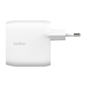 Chargeur secteur BELKIN USB-C 2 X 30W blanc