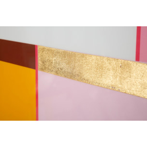 STAMPA SU TELA LACCATTO ACRYLIC C/CORNICE -B- CM 60X3,3X80