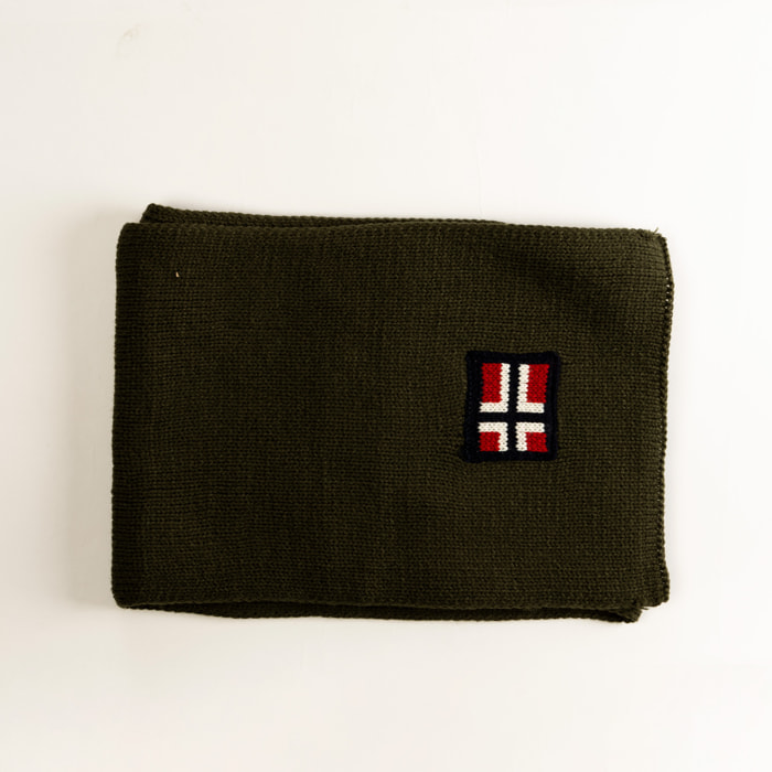 SCUOLA NAUTICA ITALIANA sciarpa uomo army