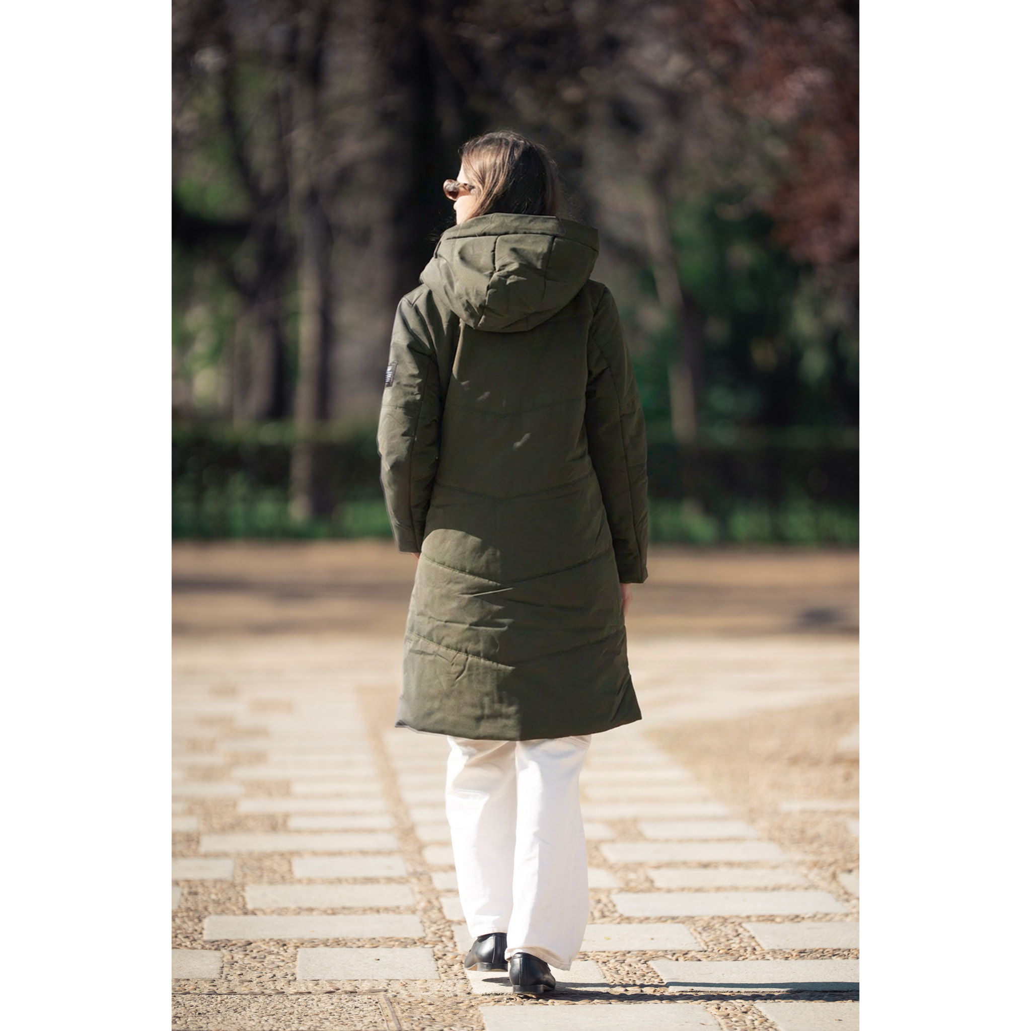Chaqueta para mujer KUSTOM SILVA - Caqui