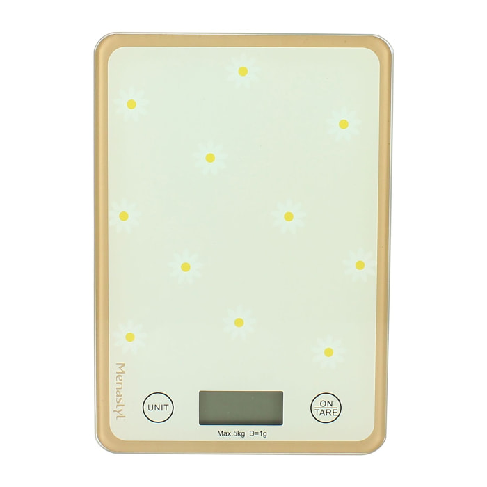 Balance de cuisine électronique margherite 5kg MARGUERITE