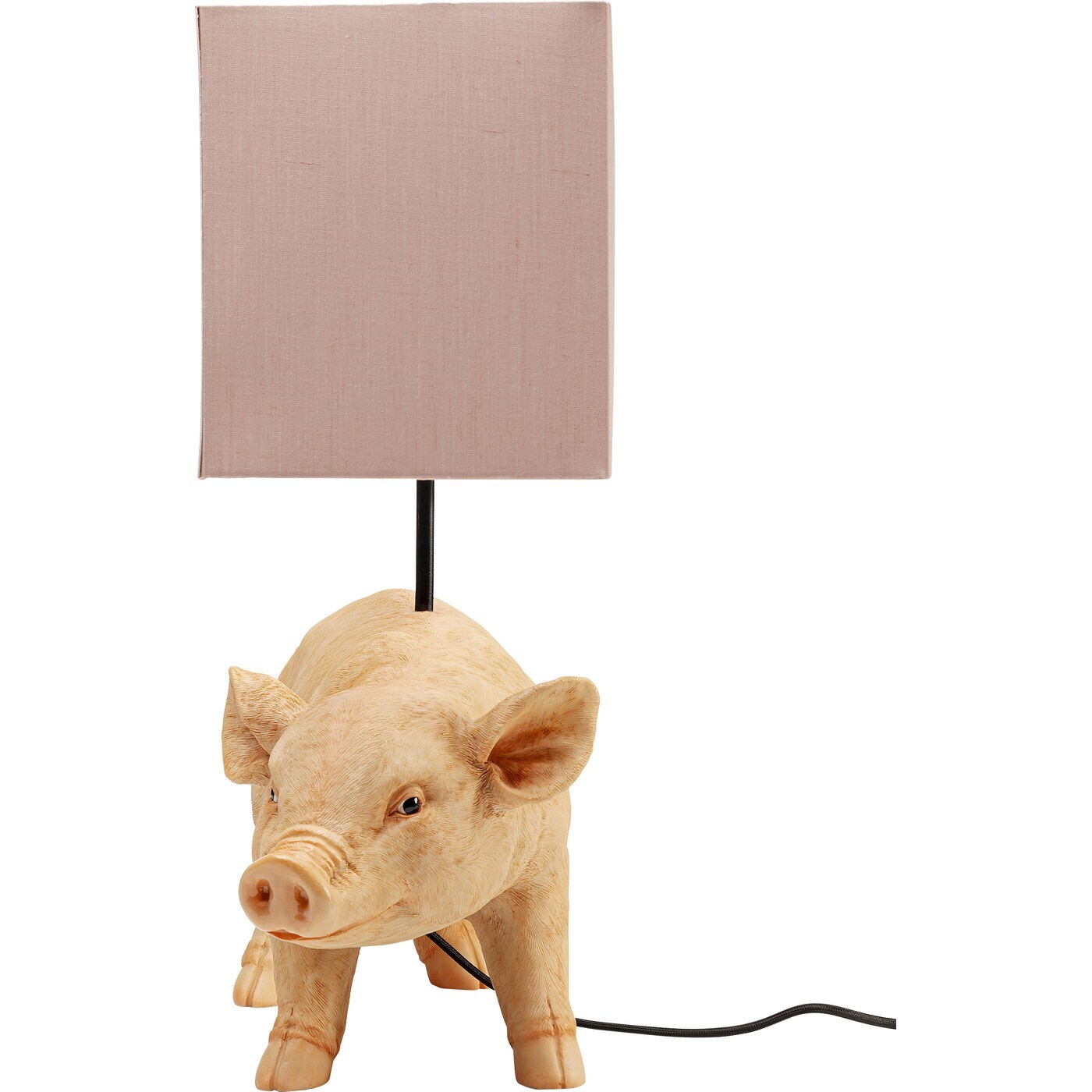 Lampe cochon rose Kare Design