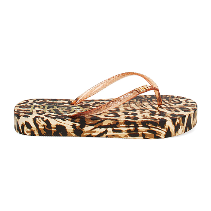 Sandali mare leopard in pvc