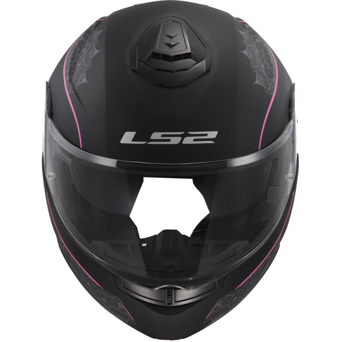 CASCO MODULAR LS2 FF908 STROBE II LUX M.BLACK PINK-06