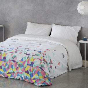 Funda nórdica 100% algodón ECHO fucsia/azul/verde/blanco - varias medidas disponibles -