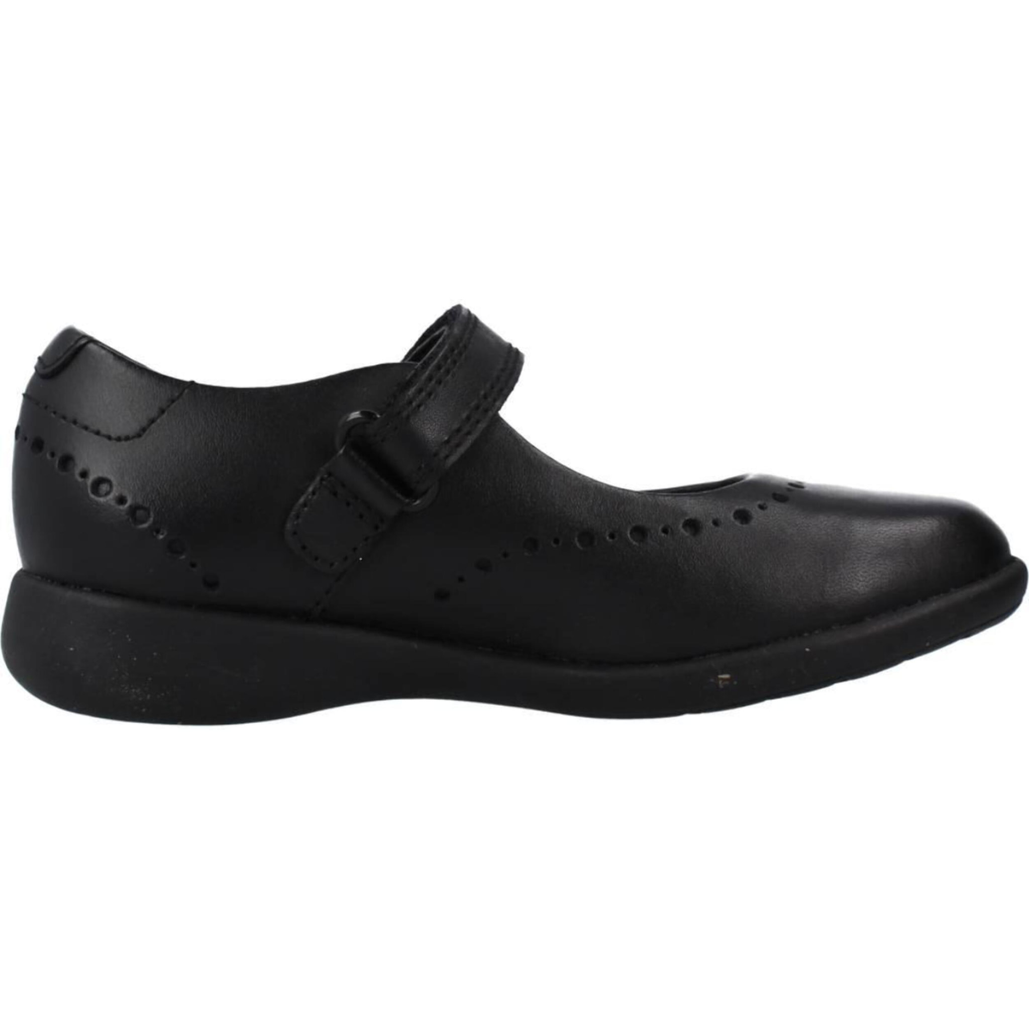 Colegiales Niña de la marca CLARKS  modelo ETCH CRAFT T NEGRO