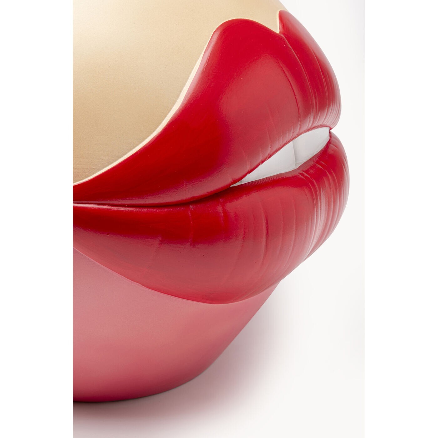 Vase lèvres rouges 50cm Kare Design