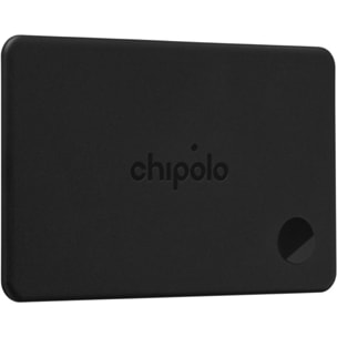 Tracker GPS CHIPOLO Card rechargeable ss fil gris charbon