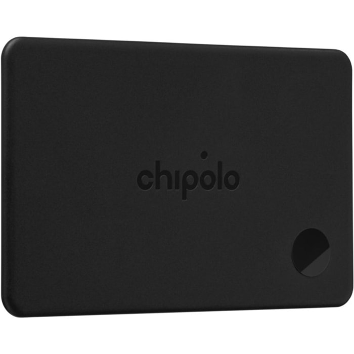 Tracker GPS CHIPOLO Card rechargeable ss fil gris charbon