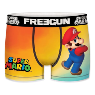 calzoncillo bóxer mario para hombre microfibra