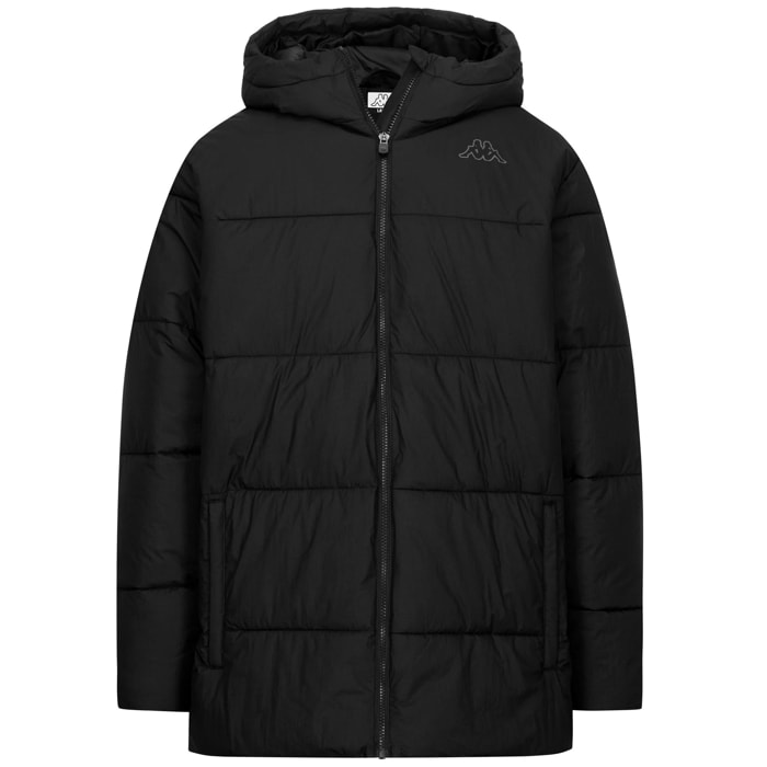 Kappa - Giacche Uomo Nero - Logo Fuixo