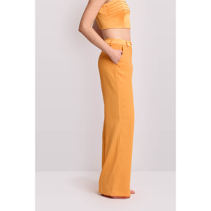 Kocca - Pantaloni a palazzo eleganti Donna, Tinta unita