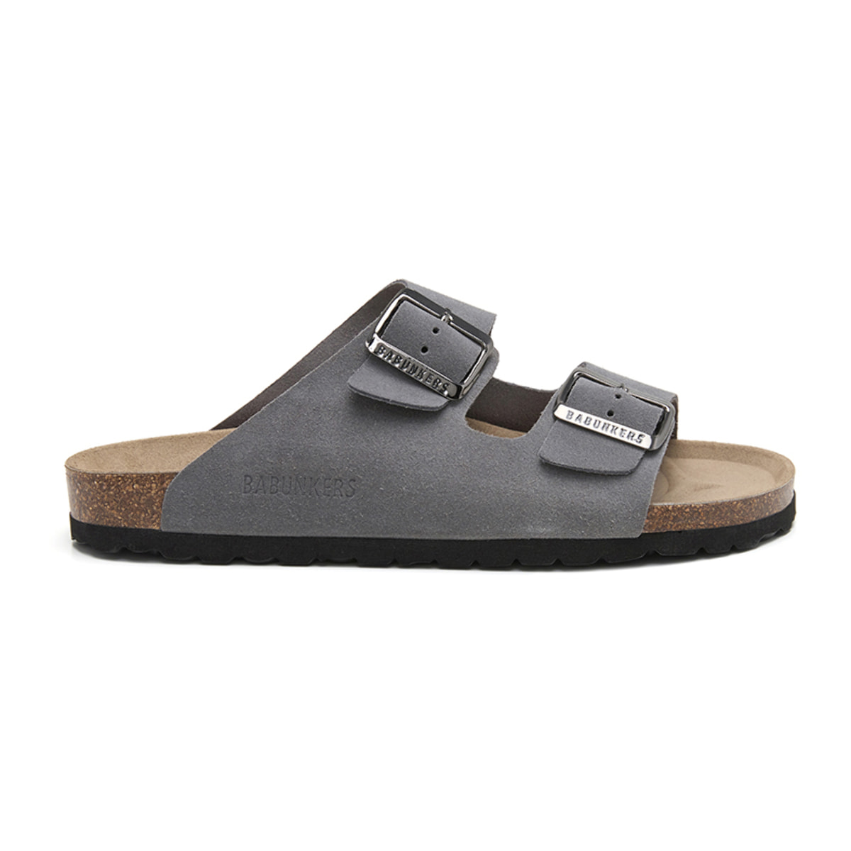SANDALIA BABUNKERS GRIS