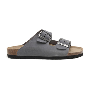 SANDALIA BABUNKERS GRIS