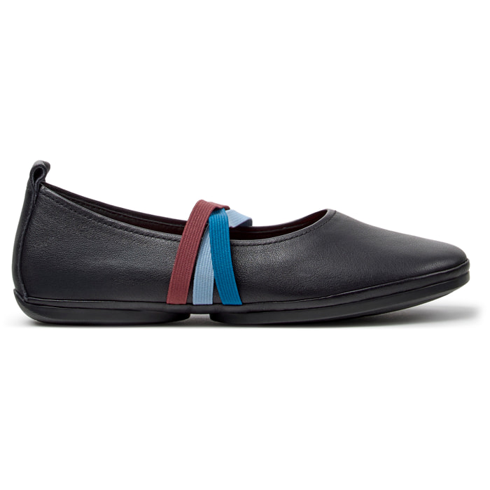 Bailarinas - CAMPER Right Nina Twins - Negro - Piel lisa