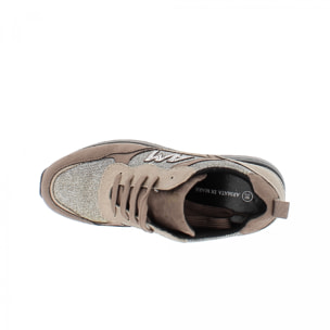 Armata di Mare Scarpe Donna Sneakers Casual AMD W22H3017 Taupe