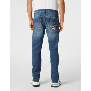 PHILIPP PLEIN Jeans Straight Cut RACING