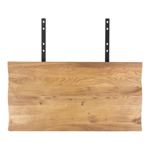 Prolunga per tavolo Toulon in rovere naturale, set 2 pezzi 95x50 cm
