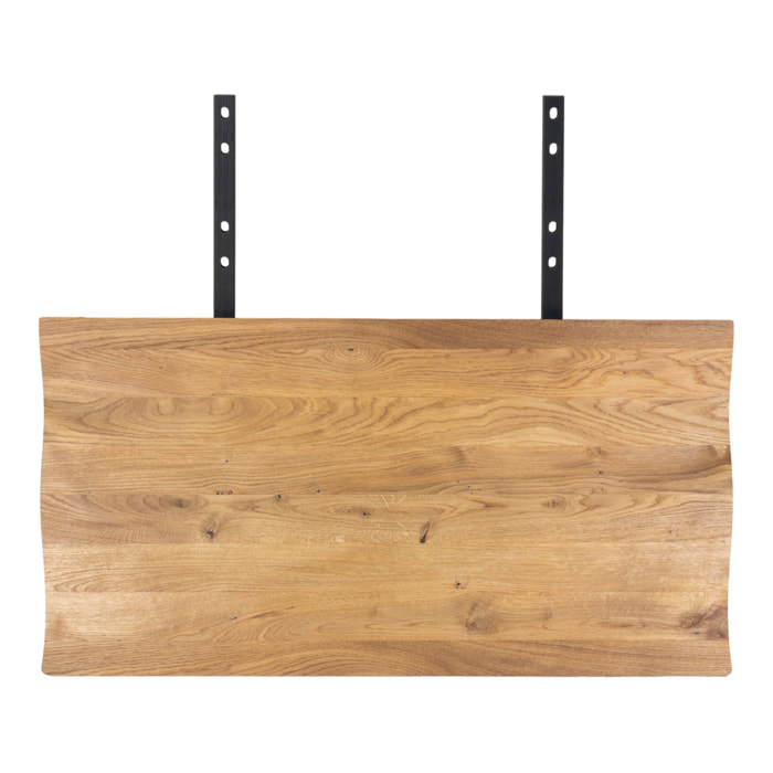Prolunga per tavolo Toulon in rovere naturale, set 2 pezzi 95x50 cm