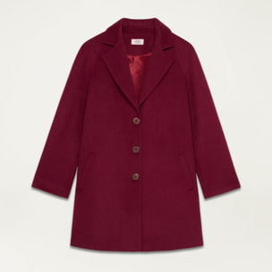 Oltre - Cappotto in panno - Bordeaux