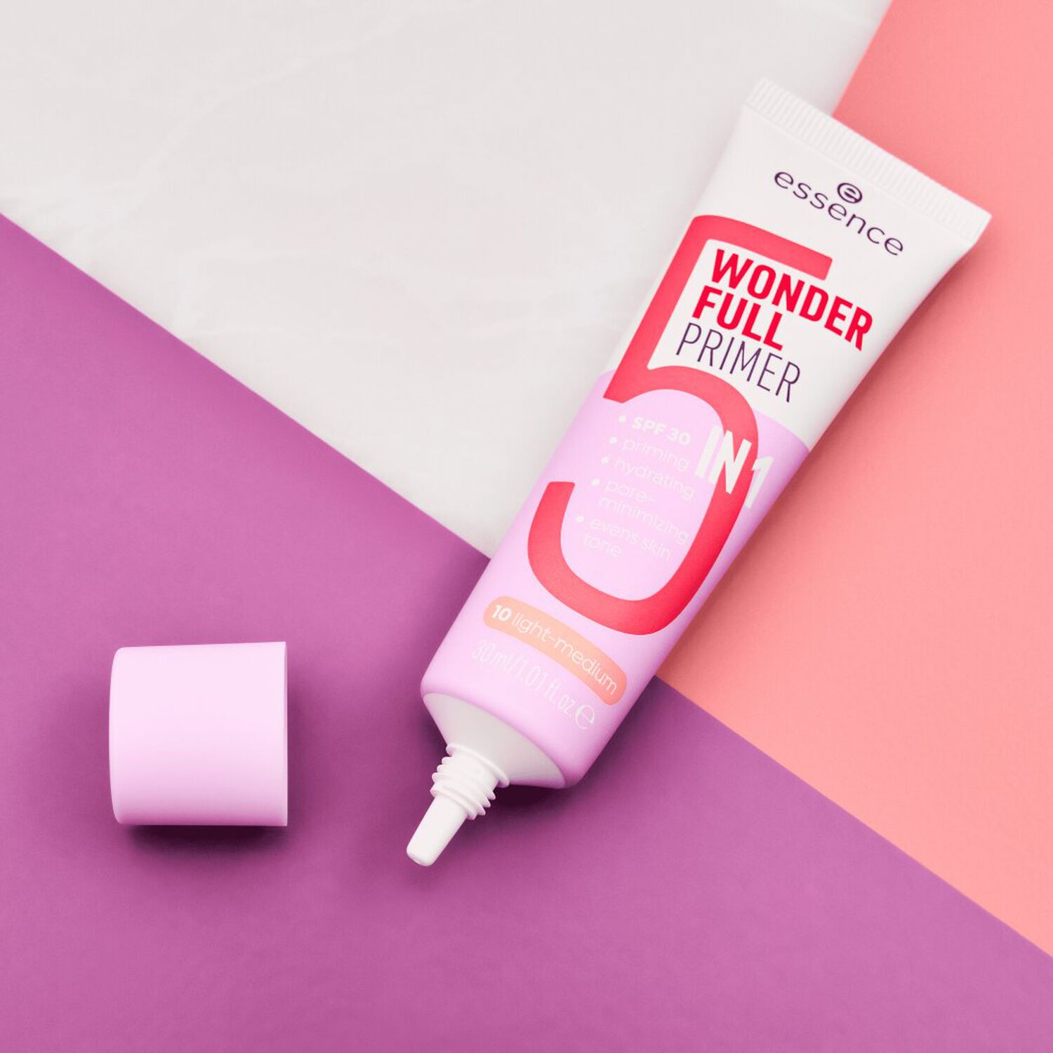 Wonder Full Primer 5 In 1 - Base De Teint Teintée 30ml