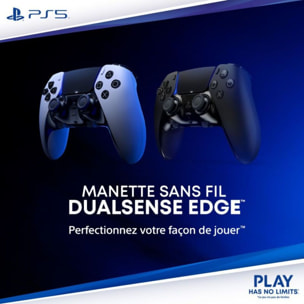 Manette SONY Dualsence Edge PS5 Midnight noir