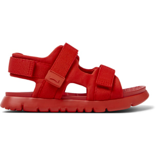Sandali - CAMPER Oruga Sandal - Rosso - Tessile tecnico (Poliestere riciclato)