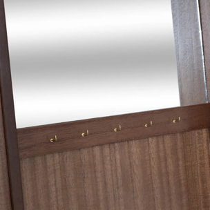 Armoire à bijoux "Vivia" bois marron H168cm