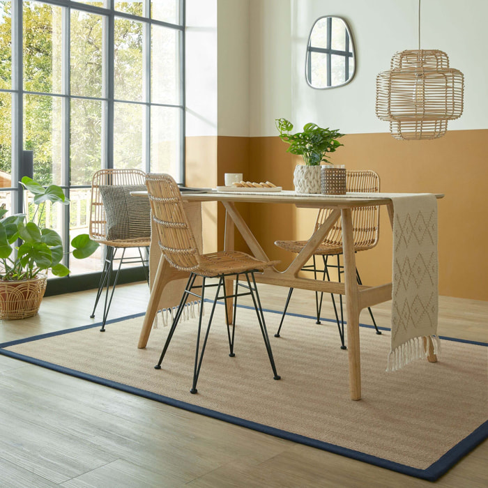 Tapis antiderapant en jute KIRA