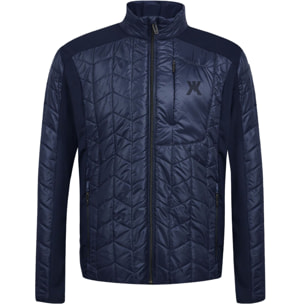 Chaqueta híbrida aislante para hombre KUSTOM MOTUS Hybrid Insulated - Azul marino