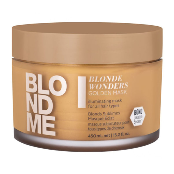 SCHWARZKOPF BlondMe Blonde Wonders Golden Mask 450ml