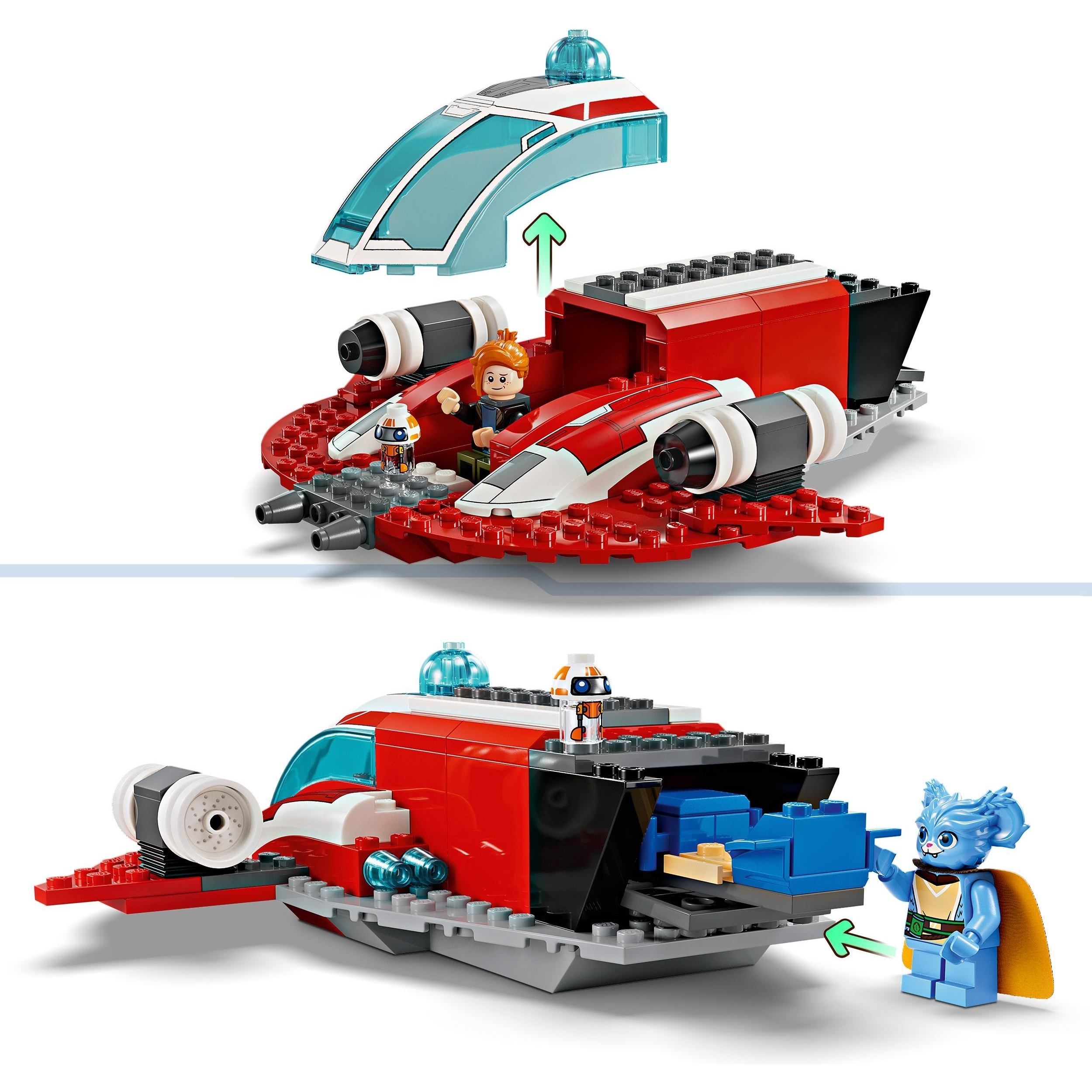 LEGO STAR WARS 75384 - THE CRIMSON FIREHAWK