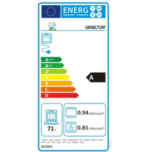Cuisinière gaz GORENJE GKS6C71XF