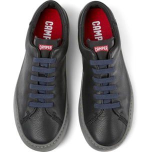 Sneakers - CAMPER Peu Touring - Nero - Pelle liscia