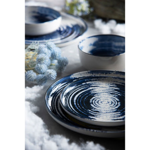 Set 6 piatti fondi Excelsa – Ermes, Ceramica Blu