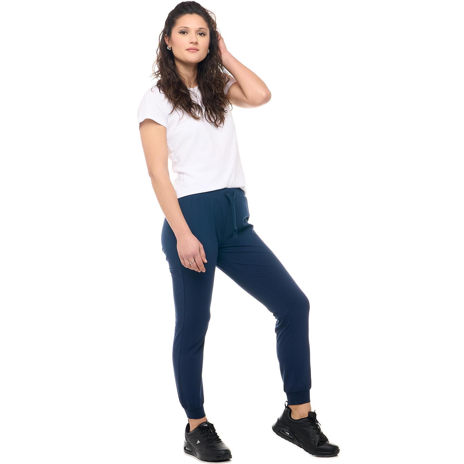 Pantaloni sportivi con polsini Leone Basic