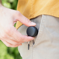 Mini Altoparlante Wireless Portatile - Nero - 3,5x3,5x2,5 cm
