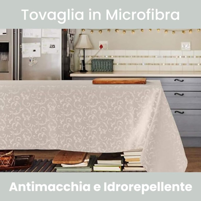 Tovaglia Antimacchia Rotonda, Impermeabile.
