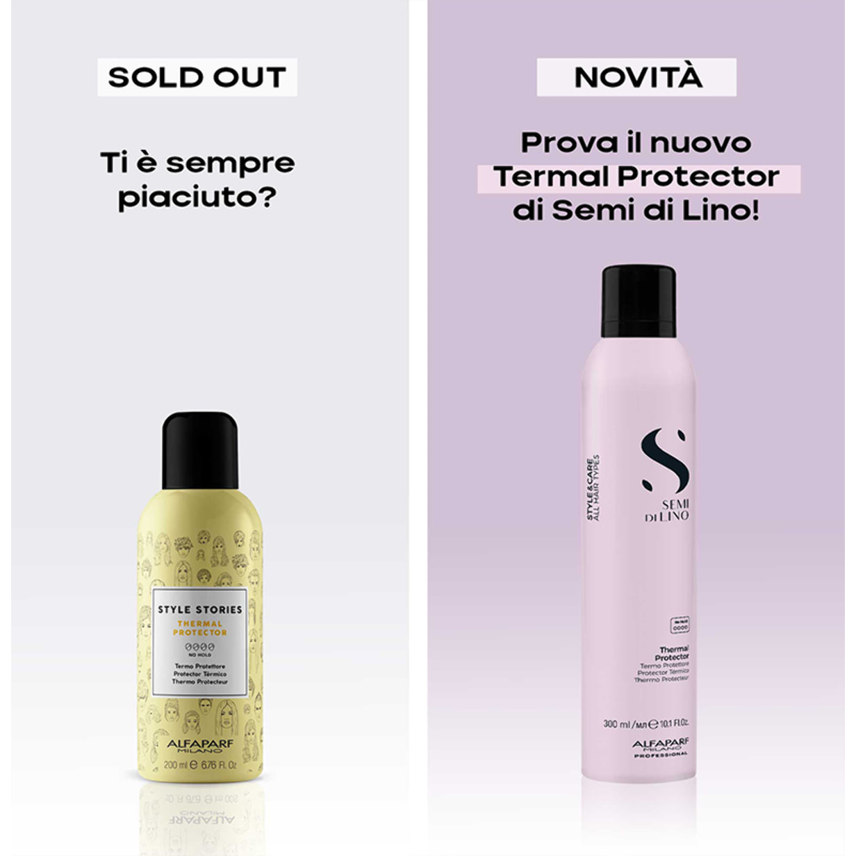 ALFAPARF MILANO Semi Di Lino Style & Care Thermal Protector 300ml