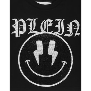 PHILIPP PLEIN T-Shirt Round Neck Ss SMILE