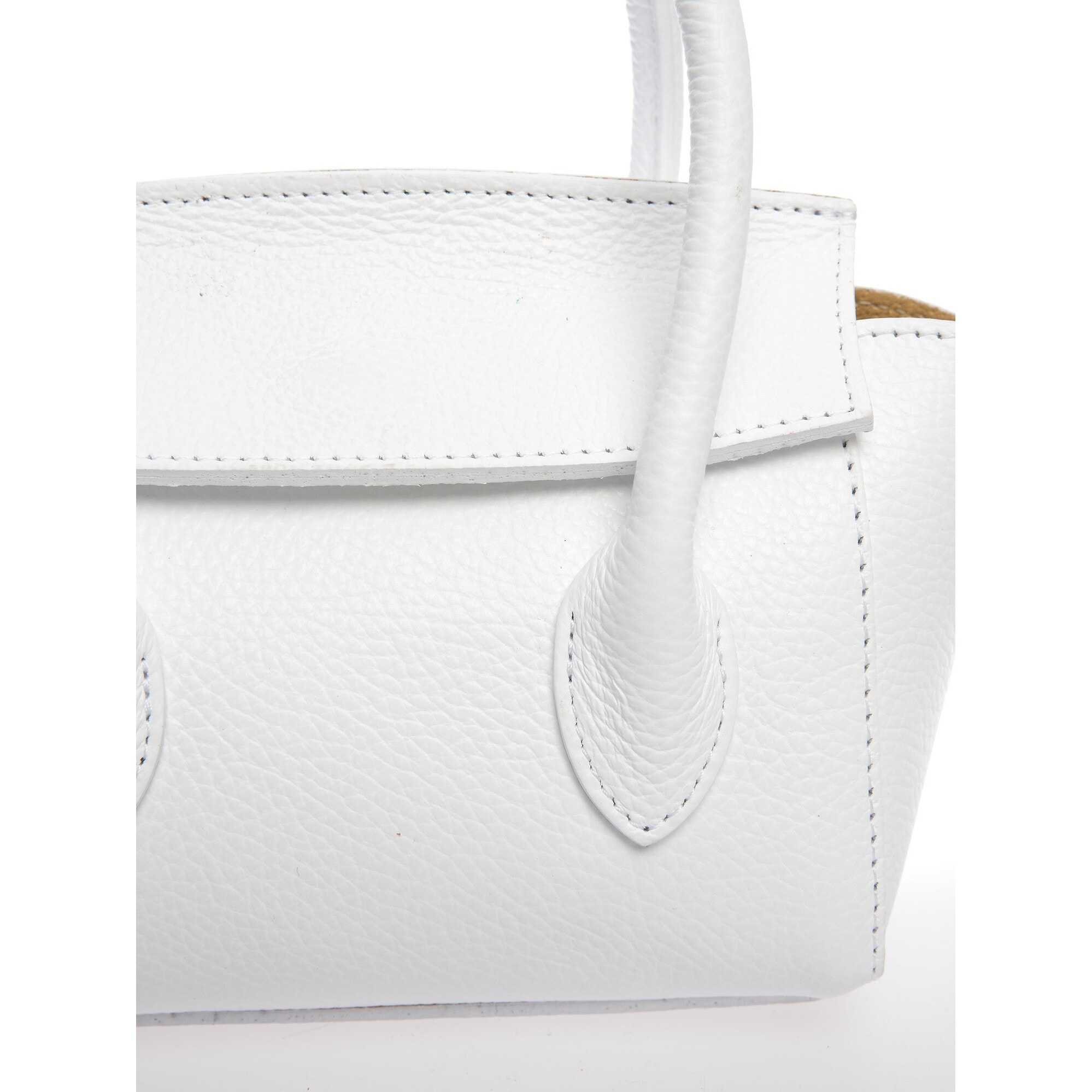 Borsa a spalla Anna Luchini Bianco