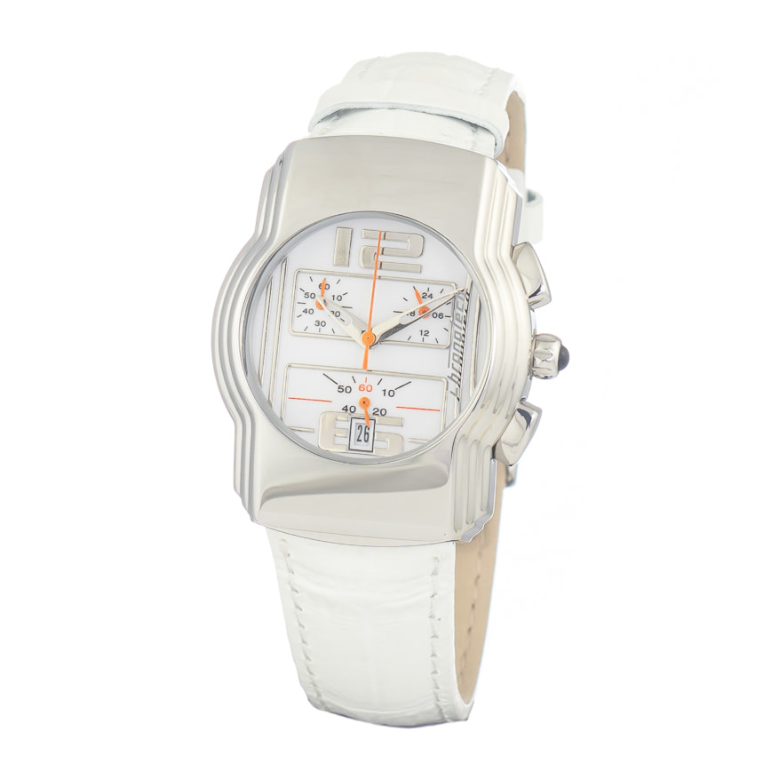 Reloj Chronotech CT7280B-06 Mujer Analogico Cuarzo con Correa de Piel