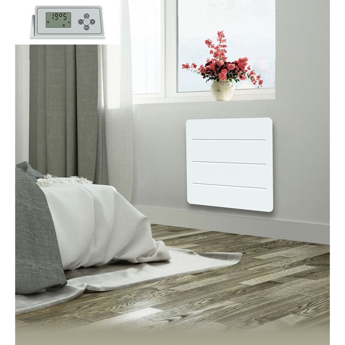 Radiateur inertie en Ceramique+Film 1500w