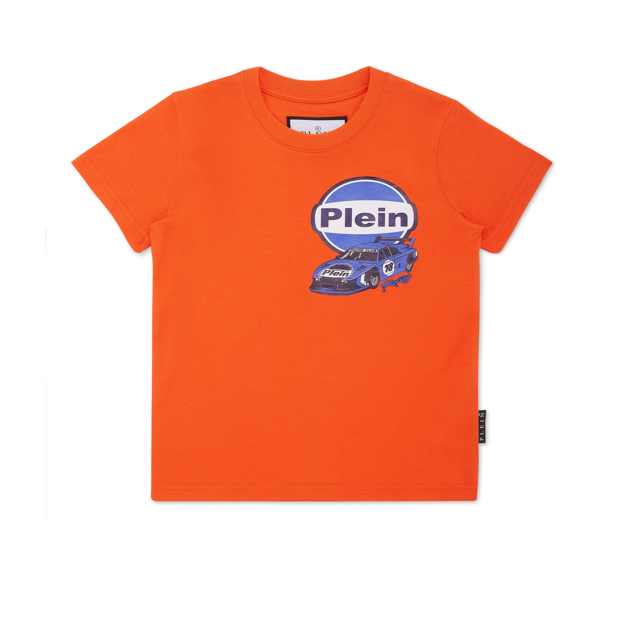 PHILIPP PLEIN T-Shirt Round Neck Ss RACING