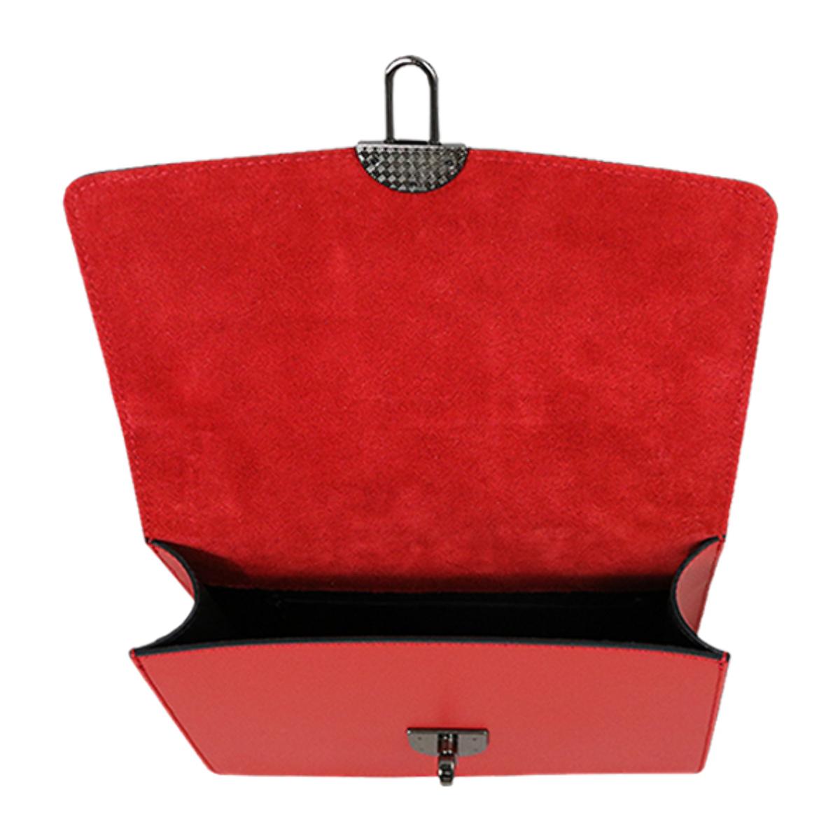 Bolso de hombro Cheval Firenze Alhena Rojo