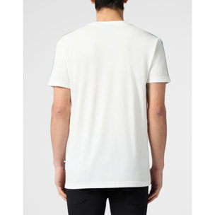 PHILIPP PLEIN Piquet Round Neck T-Shirt Plein Tennis